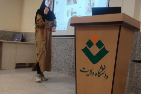 سخنرانی علمی سرکار خانم لطیفه جلالی، عضو هیأت علمی گروه زبان و ادبیات انگلیسی